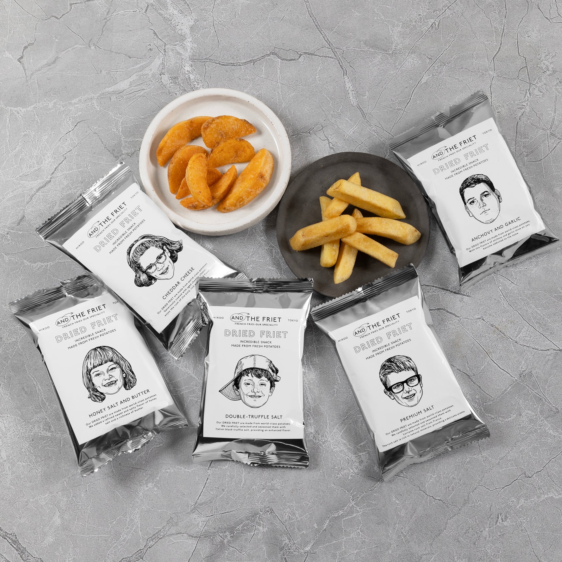 5種類を食べくらべできるのが嬉しい