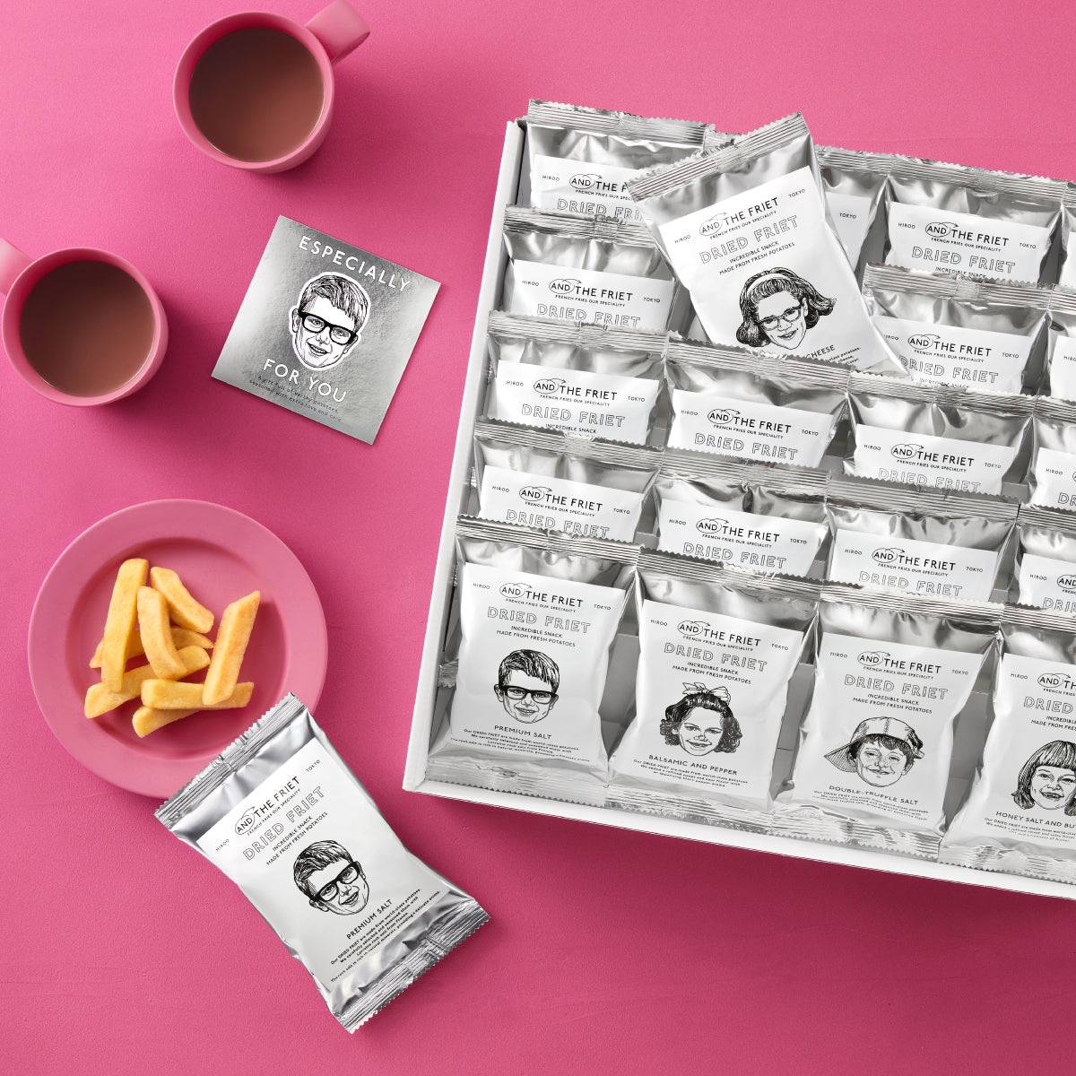 バレンタイン：カード付：MINI 20-PACK GIFT BOX