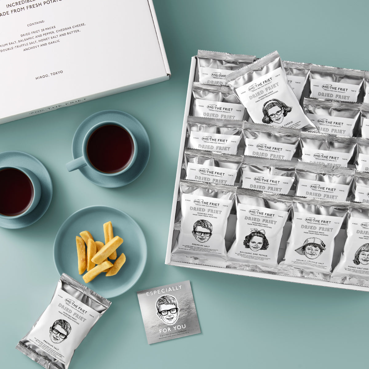 ホワイトデー：カード付：MINI 20-PACK GIFT BOX