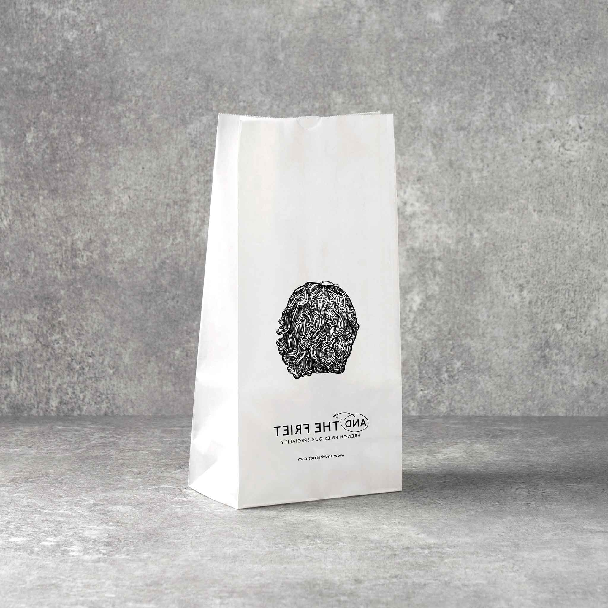 レジ袋：紙袋：HIROO PAPER BAG