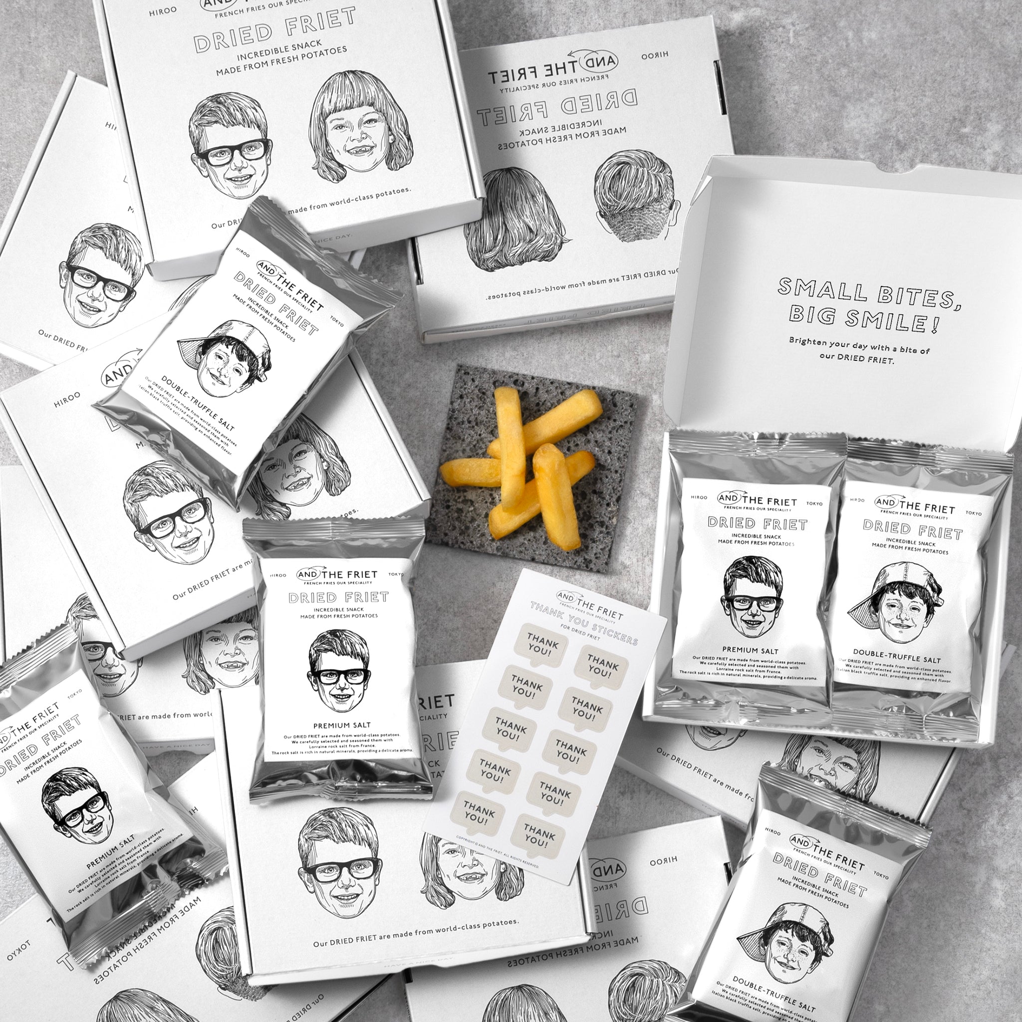 シール付：10箱セット：MINI 2-PACK GIFT BOX