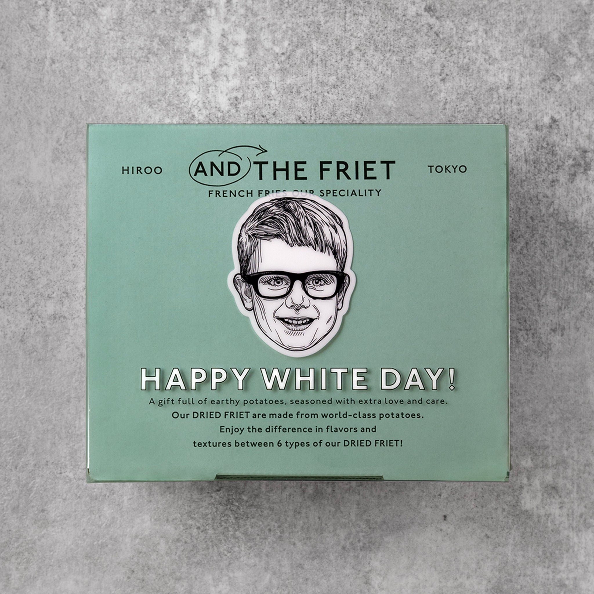 ホワイトデー：GIFT BOX MINI 6PACKS｜アンド ザ フリット公式通販｜フレンチフライ専門店のギフト