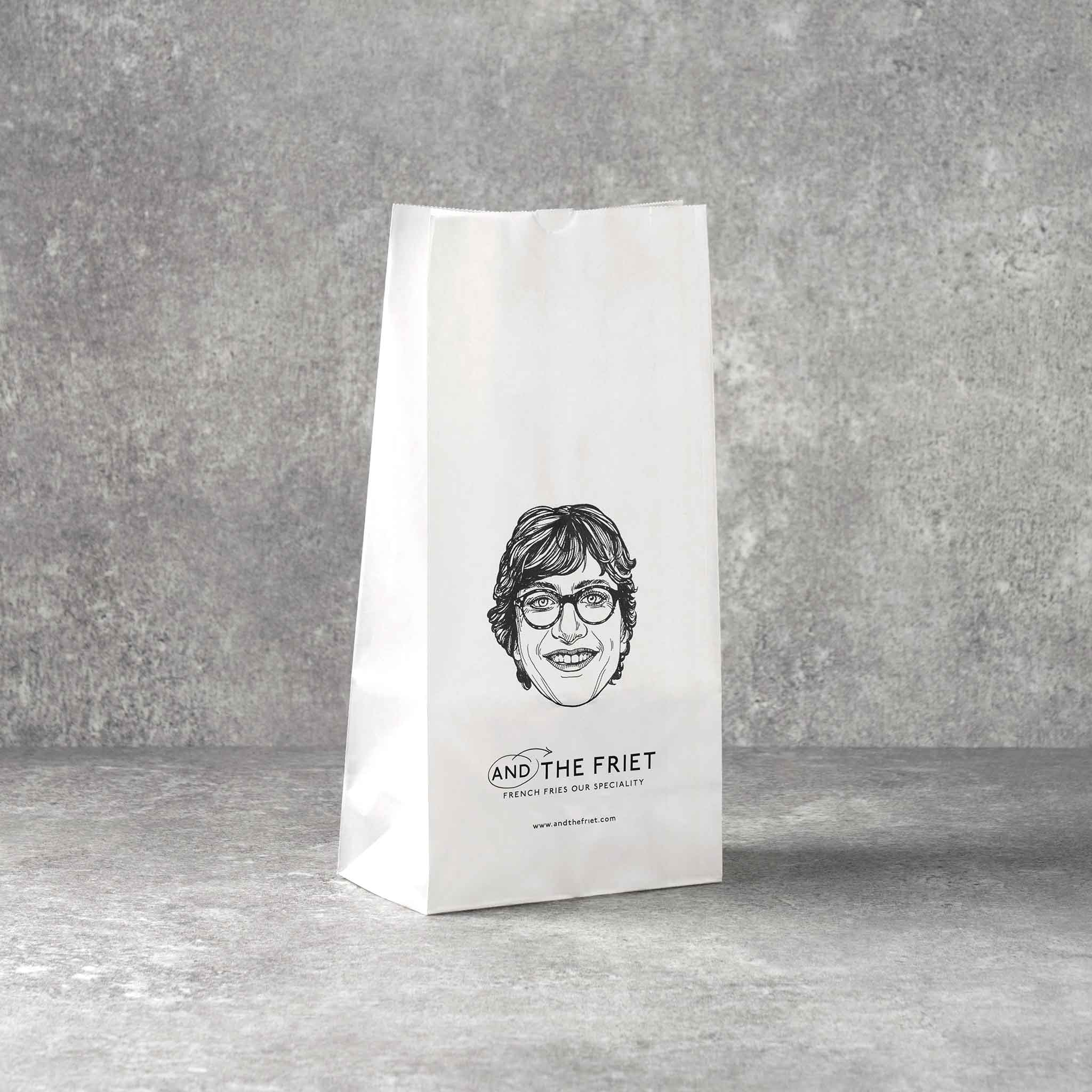 レジ袋：紙袋：HIROO PAPER BAG