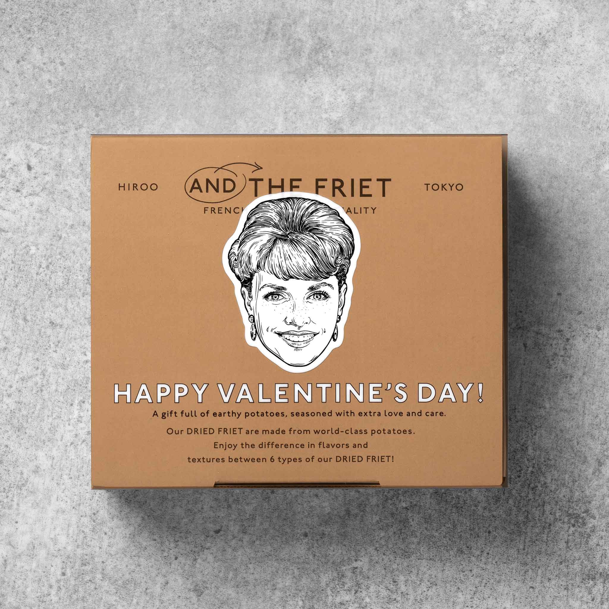 バレンタイン：MINI 6-PACK GIFT BOX｜アンド ザ フリット公式通販