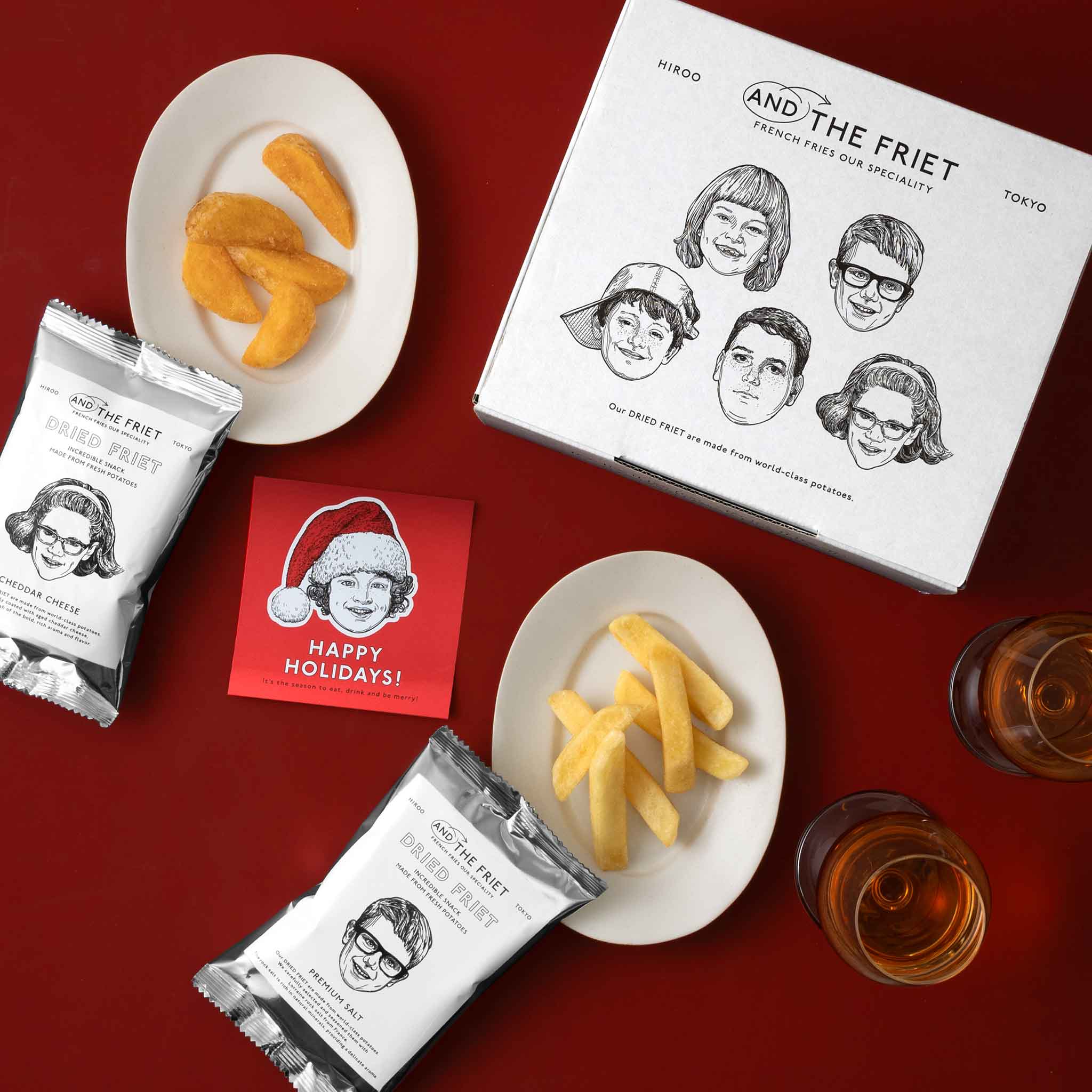 クリスマス：カード付：MINI 10-PACK GIFT BOX