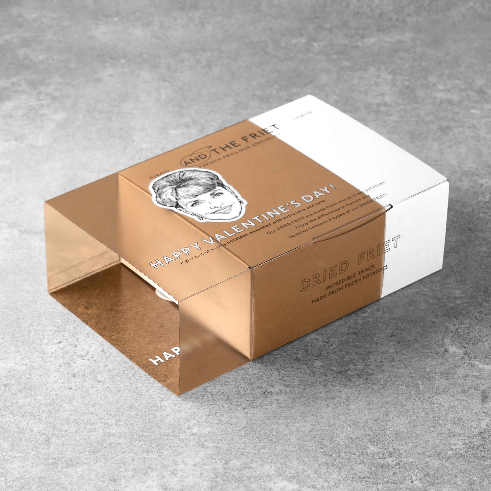 バレンタイン：MINI 6-PACK GIFT BOX｜アンド ザ フリット公式通販