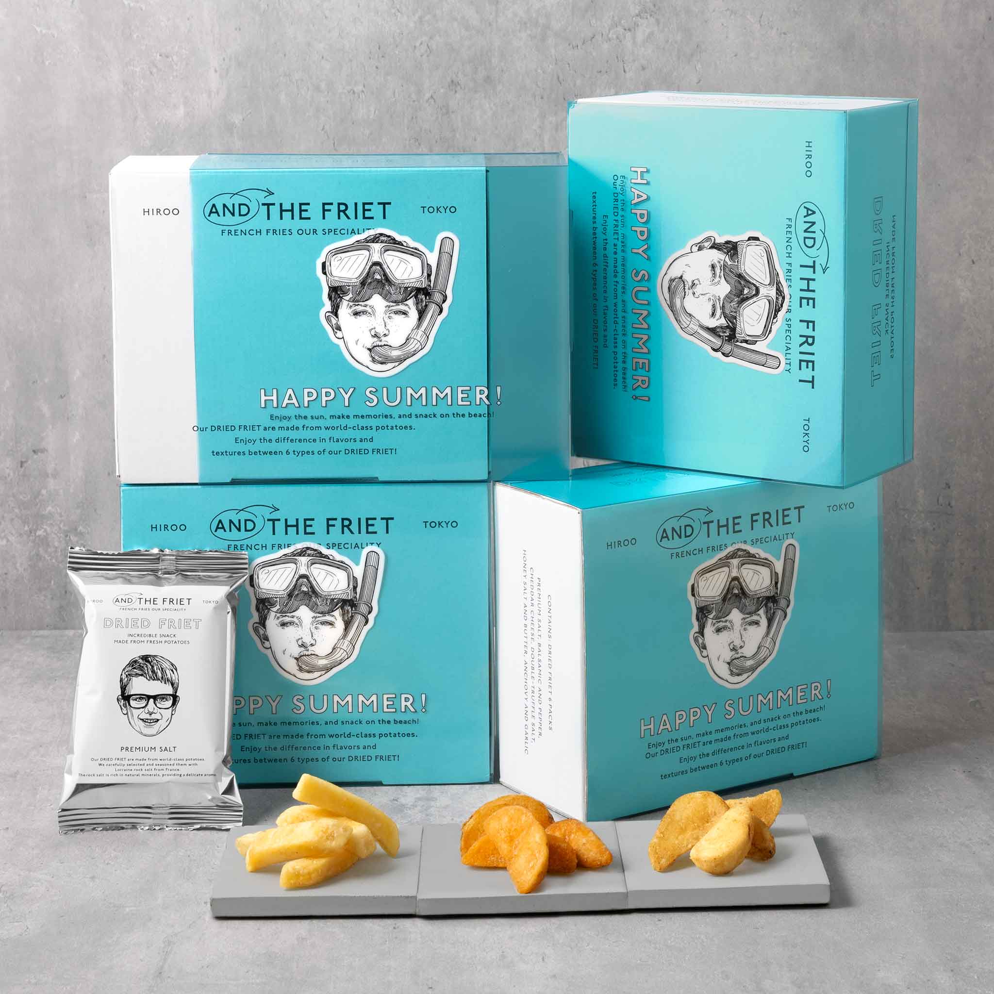 AND THE FRIET  4セット アンド ザ フリット公式通販｜フレンチフライ専門店のギフト