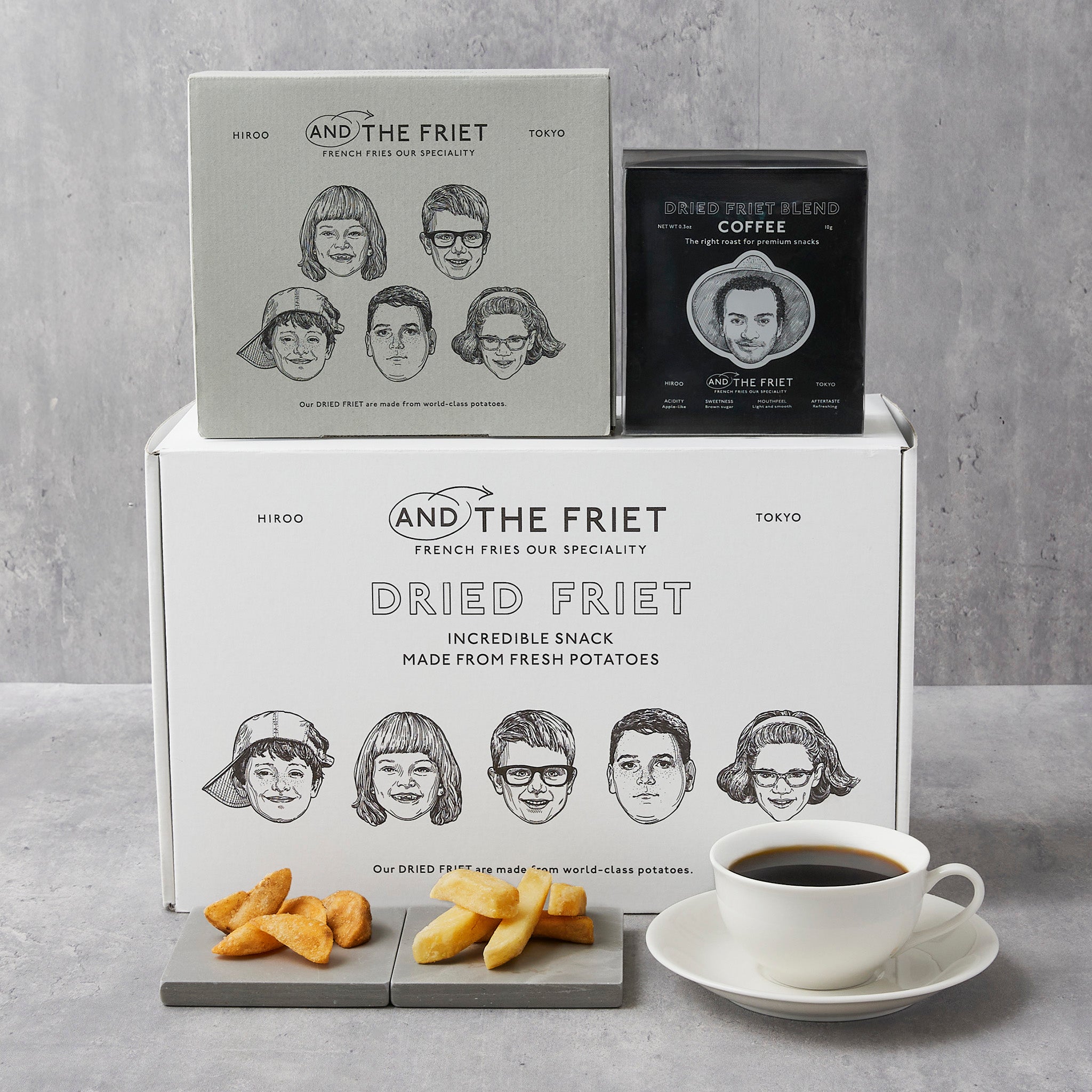 コーヒー付：MINI 5-PACK GIFT BOX｜アンド ザ フリット公式通販