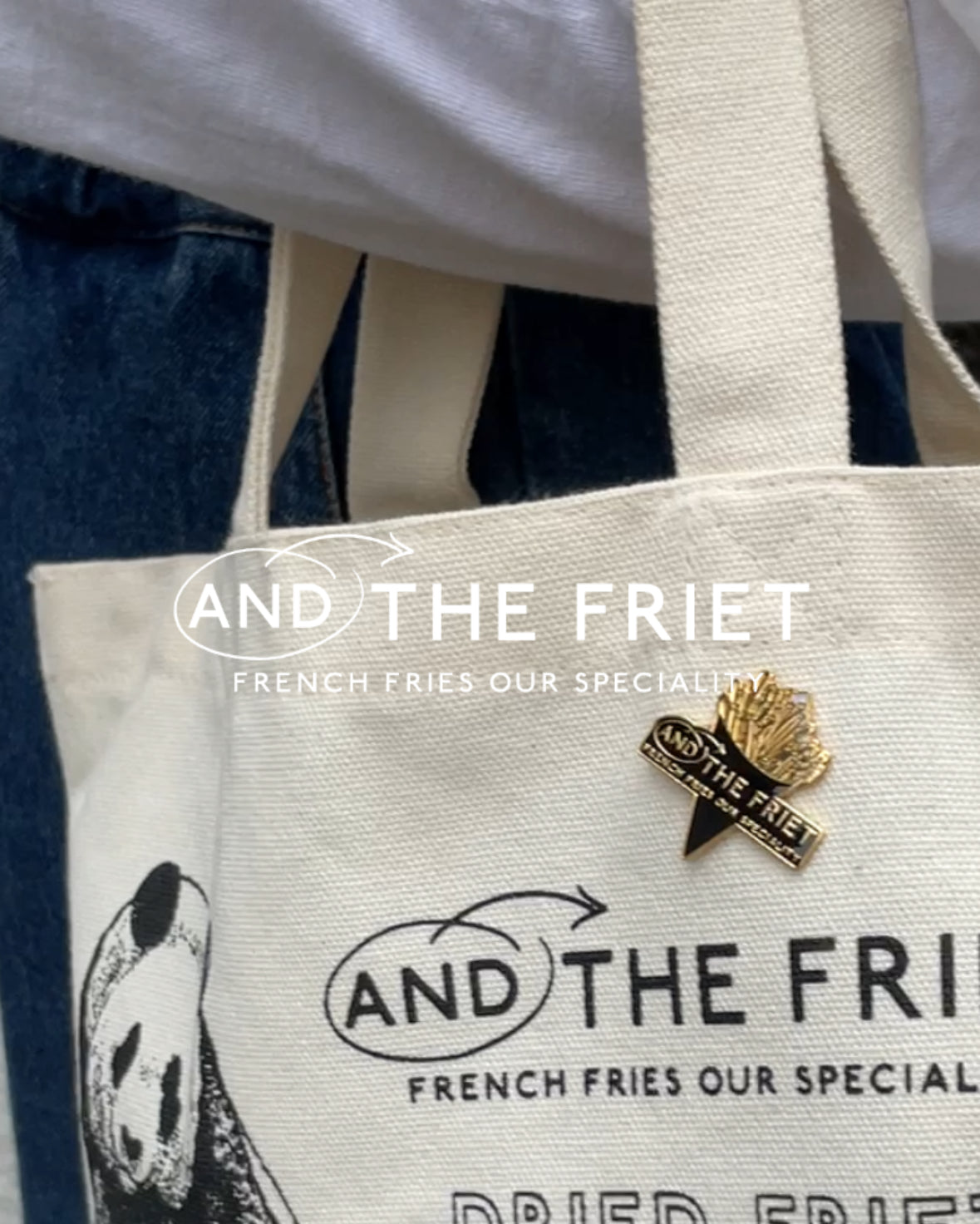フリットピンバッジ：FRIET PIN BADGE｜アンド ザ フリット公式