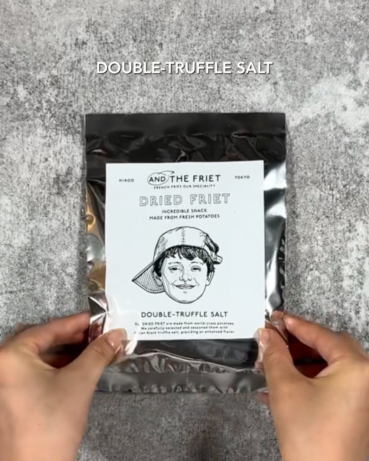 ダブルトリュフソルト：DOUBLE-TRUFFLE SALT｜アンド ザ フリット公式